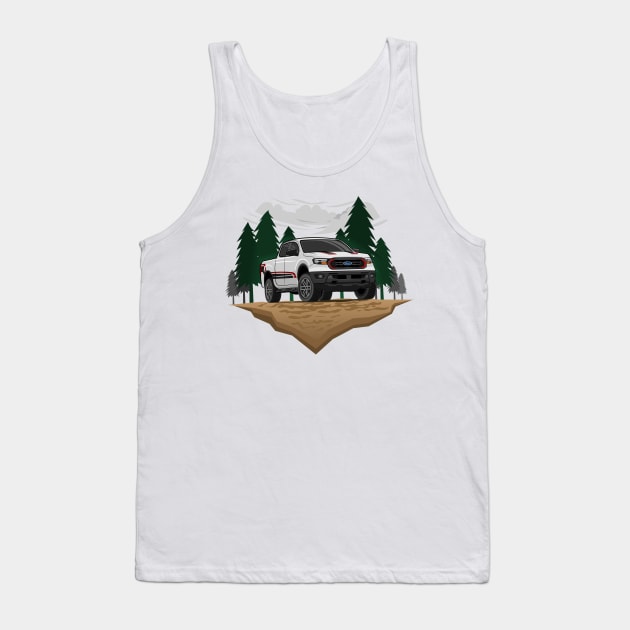 ford ranger car Tank Top by enha design